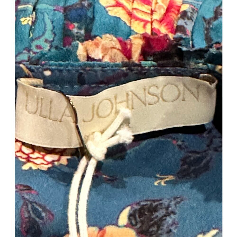 ULLA JOHNSON Ilaria Silk Dress in Bluette NWT Size 4 - Picture 8 of 11
